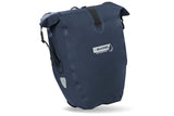 Büchel Fahrradtasche für Gepäckträger mit Tragegriff und Schultergurt / dress blue, wasserdicht