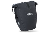 Büchel Fahrradtasche für Gepäckträger mit Tragegriff und Schultergurt / schwarz, wasserdicht