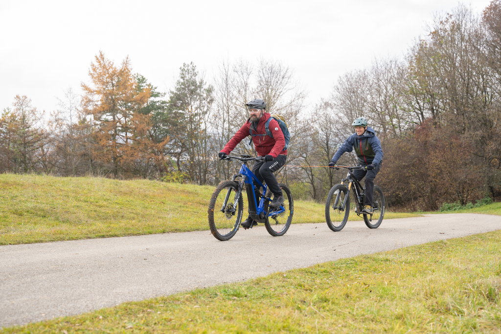KOMMIT Fahrrad Abschleppseil - Zugsystem für E-Bikes, MTB Kinder ziehe –  Lang Bikes